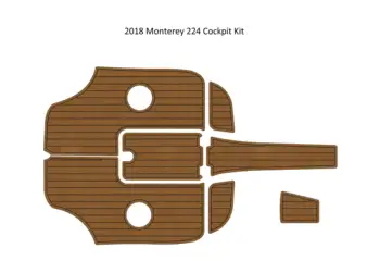 2018 Monterey 224 Kokpitu Auta Loď EVA Faux Pena Týk Palube Poschodí Pad