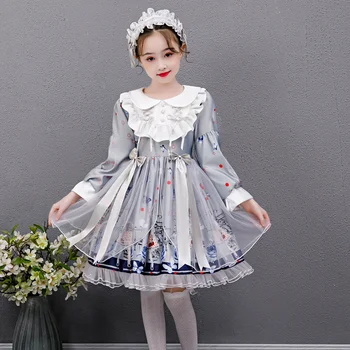 Deti Oblečenie Baby Lolita Cosplay-Japonský Štýl Princezná Plesové Šaty, Narodeniny Halloween Party Šaty Pre Dievča A290