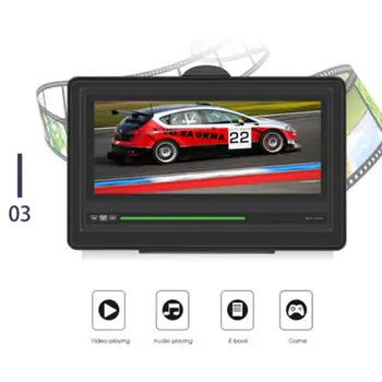 Prenosné Touch Screen HD 7 palcový Auta GPS Navigácie Tablet 256M+8GB Auto GPS Auto Navigator Up-to-date Mapy FM, GPS
