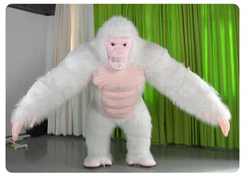 Gorila King Kong Nafukovacie Oblečenie Cartoon Plyšové Doll Oblečenie Priedušný, Ľahký Výkon Rekvizity Doll Oblečenie