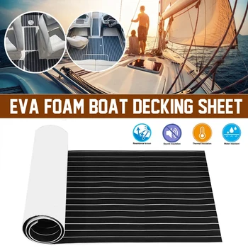 Samolepiace EVA Pena Teakové Podlahy Yacht Marine Podlahy Syntetické Loď Rohože 2400X600X6mm