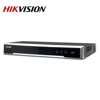 Hikvision 4K 8CH 8 PoE NVR DS-7608NI-I2/8P Vložené Plug & Play H. 265+ pre POE Fotoaparát Max 2SATA Network Video Recorder Dual-os