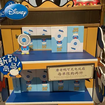 Disney Vysoká Odolnosť Nabíjateľná Prenosné Ventilátor Darček Port Cartoon Donald Duck Prenosné USB Mini Fanable