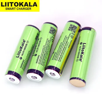 1-10PCS Nové Liitokala 18650 3400mAh 3,7 V Nabíjateľné Lítiové Batérie Baterky Plus Ochrany Palube Zdarma Nakupovanie