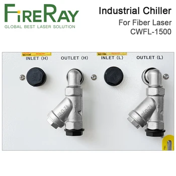 FireRay S&A CWFL-1500AN & 1500BN Priemysel Vzduchu Vodné Chladenie pre Fiber Laser Gravírovanie Rezací Stroj