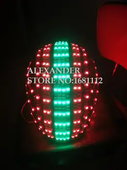 LED prilba/ Svetelný prilba/ Alexander robot