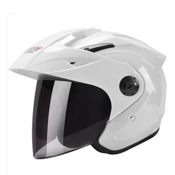 2019 Nové Módne Cyklistické Bezpečnosť Ochrana Motocyklové prilby Motorky Prilby vyrobené z ABS PC objektívu tienidlo Štyri ročné obdobia univerzálny
