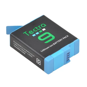 4-pack 1780mAh Li-ion Batteris s 3-Slots LED smart Nabíjačka Pre GoPro Hero 9 Black,Hrdina 10 Black
