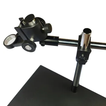 HAYEAR Priemyselné Mikroskopom Fotoaparát Široký Stojanu 50mm Výstroj Krúžok Držiak 5cm Veľké Pracovné Plošiny Rameno Držiaka Hore Dole, Dopredu Adju