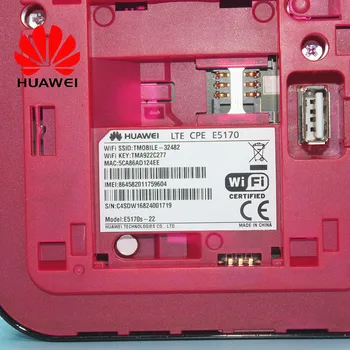 Odomknutý Huawei E5170 E1750s-22 4G LTE 150Mbps Wireless router s Anténou 4G WiFi Router CPE router hotspot Cat 4 Pk E518O