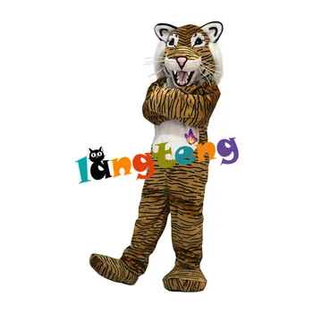 1104 Tiger Hnedý Kostým Maskota Cosplay Cartoon Profesionálne Vianočné Kostýmy Pre Dospelých