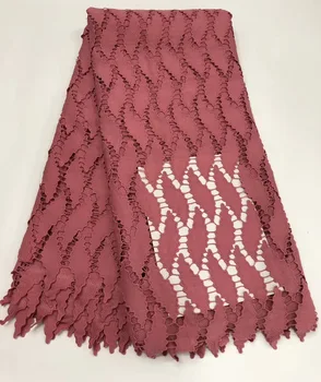 Guipure Čipky Textílie 2020 Vysokej Kvality Nigéria Čipky Textílie Afrike francúzsky Svadobné rozpustné vo Vode Čipky R40011