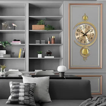 Nástenné hodiny moderný dizajn Obývacia izba dekorácie Tvorivé 3D nástenné hodiny, moderné domova Módne Jednoduché Kovové nástenné digitálne hodiny