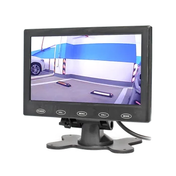DIYKIT 7 palcový Dotykový Auto Backup Monitor CCD Vodotesná Kamera parkovacia Súprava pre Kone Príves, obytný automobil Systém
