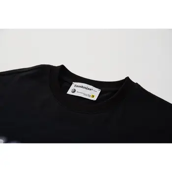 Hip Hop, Street T-shirt Muž Nadrozmerné Thriller Bábika Tlačiť T-shirt 2021 Bežné T-shirt Long Sleeve Harajuku Jeseň Top T-shirt