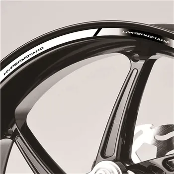 Motocyklové pneumatiky Tvorivé nálepky Vlastné Vnútorné dekoračné nálepky ráfika kolesa fólie Pre DUCATI HYPERMOTARO 796 821 939 1100 950
