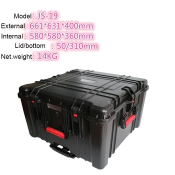IP 67 Vodotesné puzdro vozíka s náradím nástroj prípade, Ochranné Fotoaparát Prípade Nástroja box zariadenia box s pre-cut pena obloženie