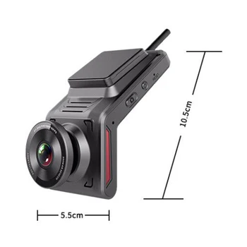 Skryté 4G Auta Dvr 2.0 Palcový FHD 1080P GPS Mini WIFI Dash Cam S Spätné Kamery Duálny Objektív, Video Rekordér Registrator