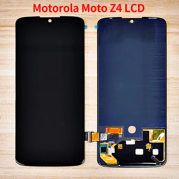 Pôvodný Pre Motorola Moto Z4 Hrať LCD Displej Dotykový Displej Digitalizátorom. Montáž Výmena Za Moto Z4 XT1980-3 LCD Displej