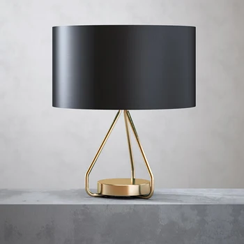 Moderný Čínsky štýl, stolové lampy, jednoduché stolná lampa obývacia izba jedáleň posteli osobnosti módy, čierny písací stôl lampy ZA8279