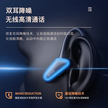 Bluetooth headset nie je in-ear športové bezdrôtové fitness binaural visí ucho ultra-vysoká výdrž batérie život a nepremokavé