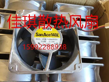 Sanyo Denki 109L1448H509 DC 48V 0.29 A 140X140X50mm 3-wire Server Chladiaci Ventilátor