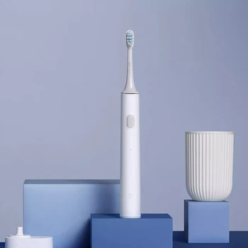 Pôvodný Xiao Mijia T500 Sonická Elektrická Zubná Kefka Mi Domov App Inteligentná Sonická Kefka Ultrazvukové Bielenie Zubov Čistenie Toothbrus