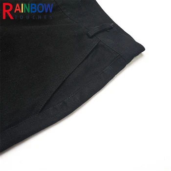 Rainbowtouches Módy Klasické Značky, pánske Cargo Nohavice Jedinečný Dizajn Kostnej Nohavice Voľné Rovno High Street Style Nohavice