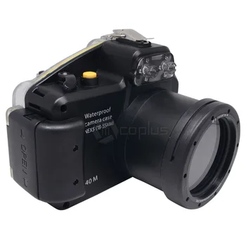 Mcoplus 40m 130ft Vodotesné Podvodné Potápanie Bývanie Bag obal pre Sony NEX-5 NEX5 18-55mm Fotoaparát