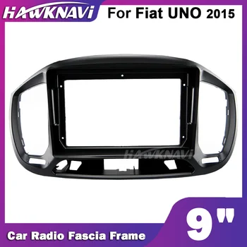 Hawknavi 9 Palec 2 Din autorádia Rám Pre Fiat UNO Automobilový Stereo Fascia Panel Rámec Inštalačné Príslušenstvo