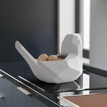 Domáce dekorácie tvoria organizátor mobilný telefón držiak na stôl Živice vták Socha Mobilný telefón nástroje kontroly úložný box pre stola