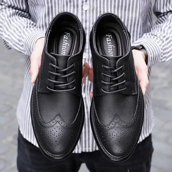 Muži Príležitostné Športové Topánky Bežné Kože Človeka Obuvi Muži Čierne Topánky Športové Pánske Mokasíny Voľný Čas Príčinné Zapatillas Hombre Tenisky