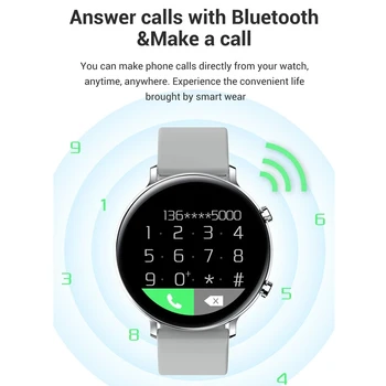 Smart Hodinky Ženy Muži PPG+EKG Bluetooth Hovor Krokomer Srdcového rytmu Spánku Monitor Vodotesný IP68 Šport Smartwatch Pre IOS a Android