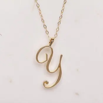 Malé písmeno Etiketu Jednoduché Úvodné Logo abecedy Y Náhrdelník Názov Symbol anglický Iniciály Písmená Kúzlo Prívesok Šperky