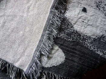Roztomilý šteňa bavlna Retro nostalgia koberec hrubé Bohemia vidiecky štýl deka posteľ kryt gauč uterák Plsti gobelín Vintage Dekor