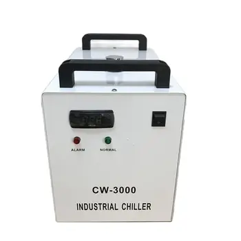 220V 110V úžitkovej Vody Chladenie CW-3000 8 L Na 2,2 KW CNC Vreteno 60W 80W Laserový Rezací Stroj CO2 Laserové Trubice Chladenie