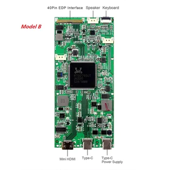 4K LCD ovládač rada kompatibilný s HDMI typu C 40pin EDP držiak pre B156ZAN04.1/0/2 15.6