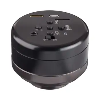 3.5 X-90X Black Trinocular Stereo Zoom Mikroskopom na Jedno Rameno Boom Stojan + 144 LED Krúžok-svetlo s HD Kamerou s vstavaným-in Odporú