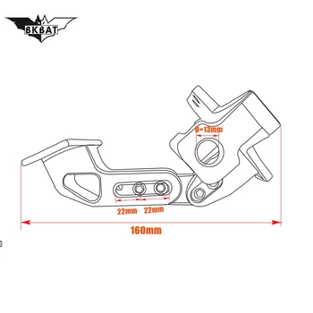 CNC Hliníkové Motocykel Zadnej špz Rám Moto Príslušenstvo PRE Yamaha mt 03 ttr 250 tdm 900 sr 250 nmax 125