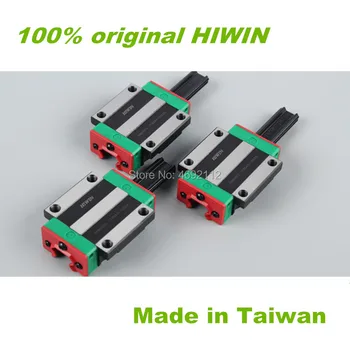 HIWIN 2ks HGR20 200 250 300 350 400 450 500 550 600 mm lineárny vodiacej koľajnice s 4pcs HGW20CA lineárne blok prepravu CNC časti