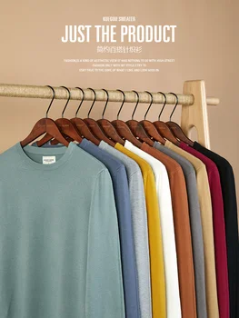 2021Autumn zimné oblečenie jednofarebné pánske svetre úsek Pár pulóvre módne teplé svetre top plus veľkosť YYZ-2209