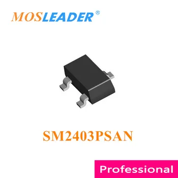 Mosleader SM2403PSAN SOT23 3000PCS SM2403PSANC-TRG SM2403 P-Kanál 20V 2.8 A 3.7 Čínsky Vysokej kvality