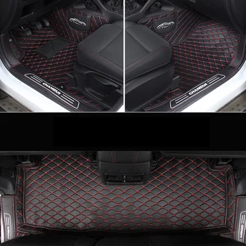 Pre changan cs75 2018 2019 2020 kožené auto podlahové rohože koberec koberec interiéru príslušenstvo kryt auto matten nohy