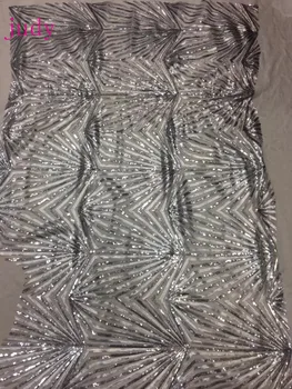 Skladom 5yards/taška XX321# 3 farby geometrický vzor flitrami výšivky módne tkaniny použité v svadobné šaty, módne fáze