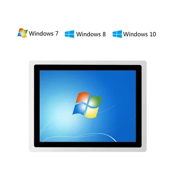 15 palcový vložené priemyselné dotykový panel počítača tablet kapacitný dotykový all-in-one PC Intel Core i7-5500U pre Win7/8/10/Linux