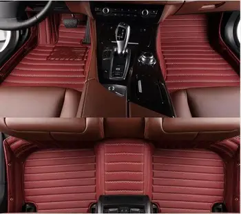 Dobrá kvalita! Vlastné špeciálne auto podlahové rohože pre Audi A4 B8, Sedan-2008 nepremokavé koberce, koberce pre A4 B8, 2012,doprava Zdarma