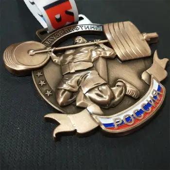 Prispôsobený 3D strieborné medaily lacné Vlastné, Aby Kovov 3D Medailón na Športové Podujatia