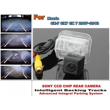 Smernica Parkovanie Skladby Línie Zadnej Kamery Pre Mazda CX-7 CX7 CX 7 2007~2013 dovoz HD CCD HD Model / Najlepší Model