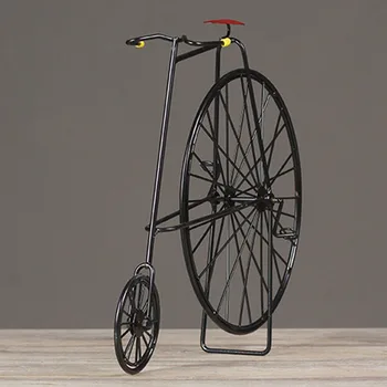 Kreatívne Kovových Bicyklov Model Mini Žehlička Na Bicykli Simulácia Železa Plavidlá Deti Narodeninám Ploche Domova Miniatúrne Ozdoby
