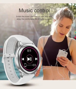 Dámy Smart Hodinky Pre Ženy, Fitness Náramok Luxusné Zlaté Smartwatch Hodinky Pre Huawei Oppo Xiao